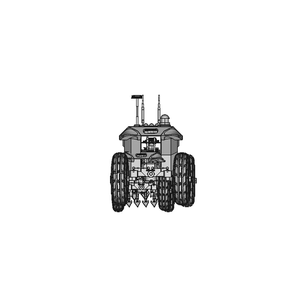Agricultural Unmanned Ground Vehicle | High-Quality CAD Model_0_0_degree_snapshot
