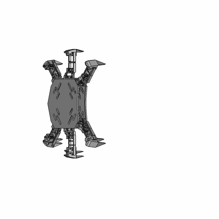 Spider Bot | High-Quality CAD Model