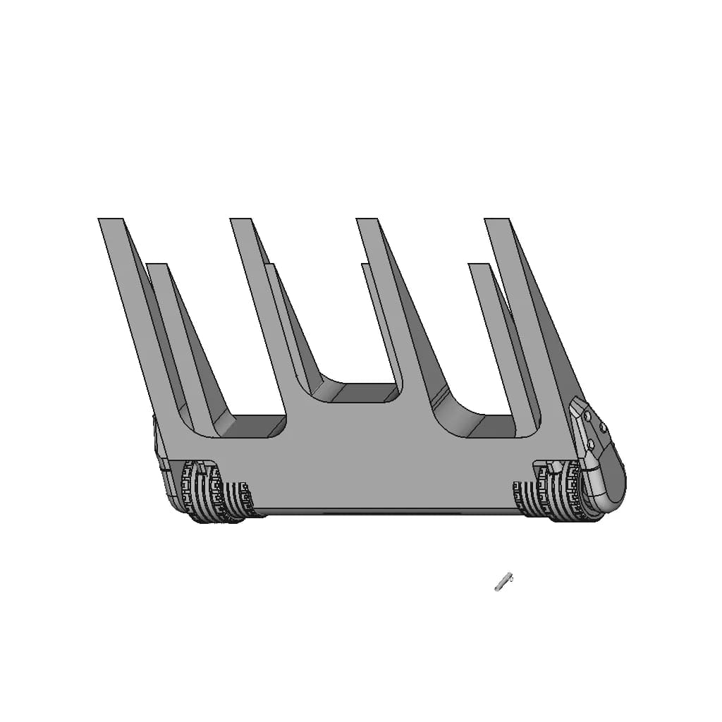 Wedgie Combat Robot | High-Quality CAD Model_60_30_degree_snapshot