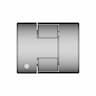 6.35Mm - 10Mm Flexible Jaw Coupling 25X30Mm | 3D Engineering Design File_0_270_degree_snapshot