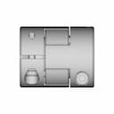 6.35Mm - 10Mm Flexible Jaw Coupling 25X30Mm | 3D Engineering Design File_0_90_degree_snapshot