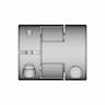 6.35Mm - 10Mm Flexible Jaw Coupling 25X30Mm | 3D Engineering Design File_0_90_degree_snapshot