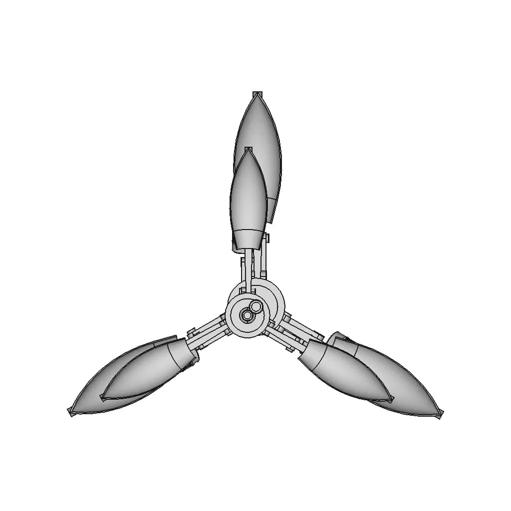 Грейфовый Ковш - Standard Mechanical Component_90_0_degree_snapshot