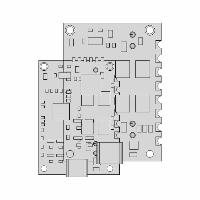 Injoinic Ip2368 100W Usb C Biderectional Powerbank Charging Board Module | 3D Engineering Design File
