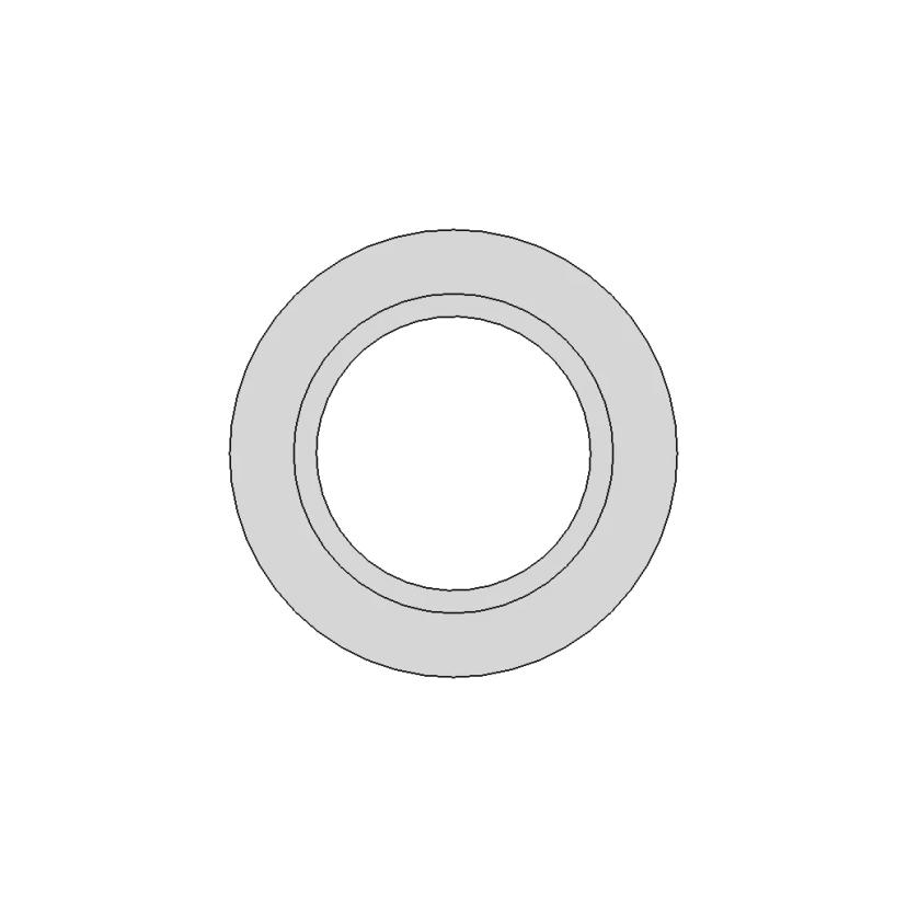 Bushing No-Crush Wheel 63.5Mm Diameter 12Mm Width | High-Quality CAD Model