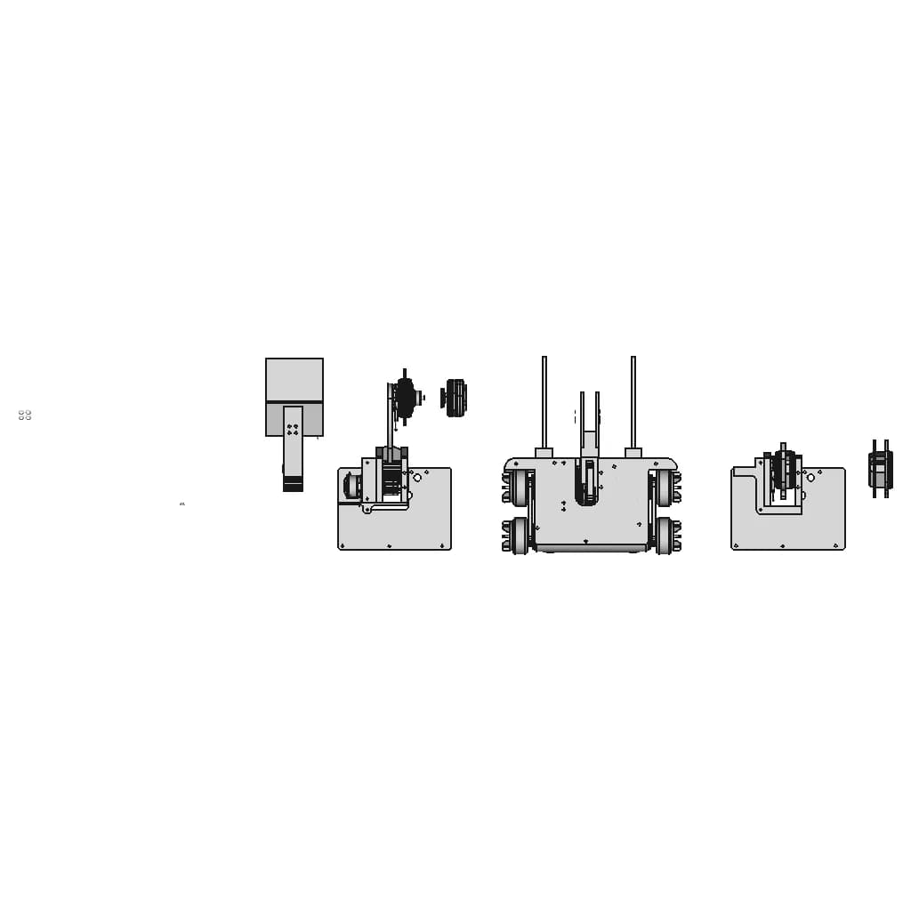 Taipan V4, Antweight Battlebot - Reference Only | High-Quality CAD Model_90_0_degree_snapshot