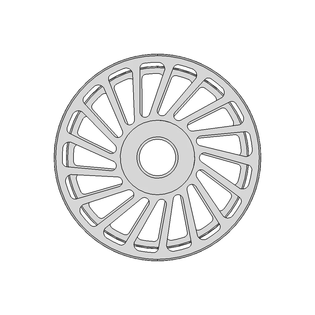 No-Crush Wheel 63.5 Mm | 3D Engineering Design File_270_0_degree_snapshot