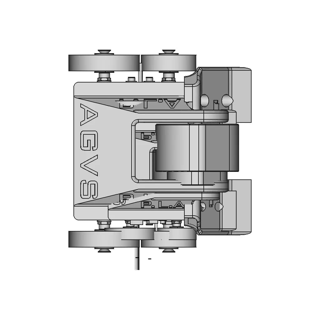 P.L.A. - Fully 3D Printed Plastic Ant Weight - Downloadable CAD Representation_0_0_degree_snapshot