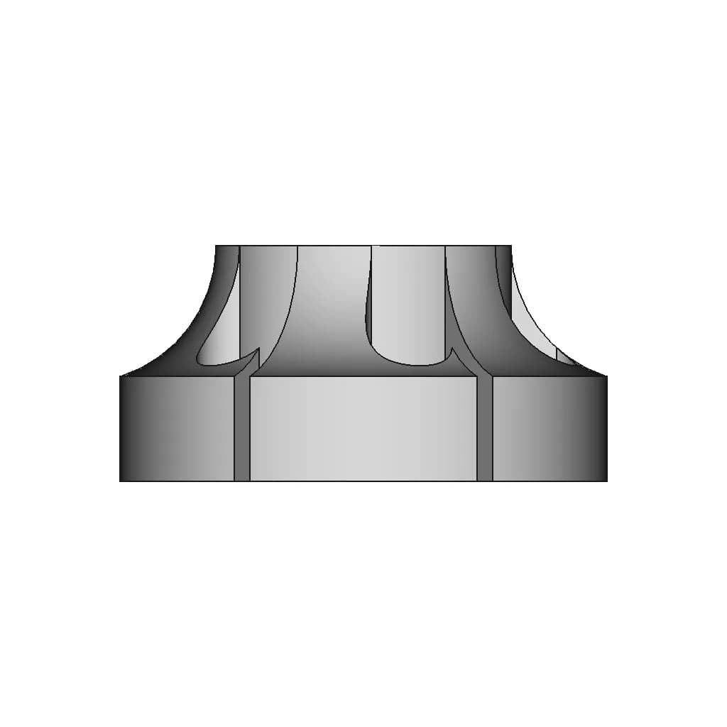 Rc Wheel 72Mm Lock To Shaft Motor (Use With Makeblock Shaft Connector) - Standard Mechanical Component_0_90_degree_snapshot