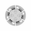 Rc Wheel 72Mm Lock To Shaft Motor (Use With Makeblock Shaft Connector) - Standard Mechanical Component_270_0_degree_snapshot