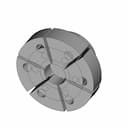 Rc Wheel 72Mm Lock To Shaft Motor (Use With Makeblock Shaft Connector) - Standard Mechanical Component_60_30_degree_snapshot