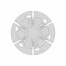 Rc Wheel 72Mm Lock To Shaft Motor (Use With Makeblock Shaft Connector) - Standard Mechanical Component_90_0_degree_snapshot
