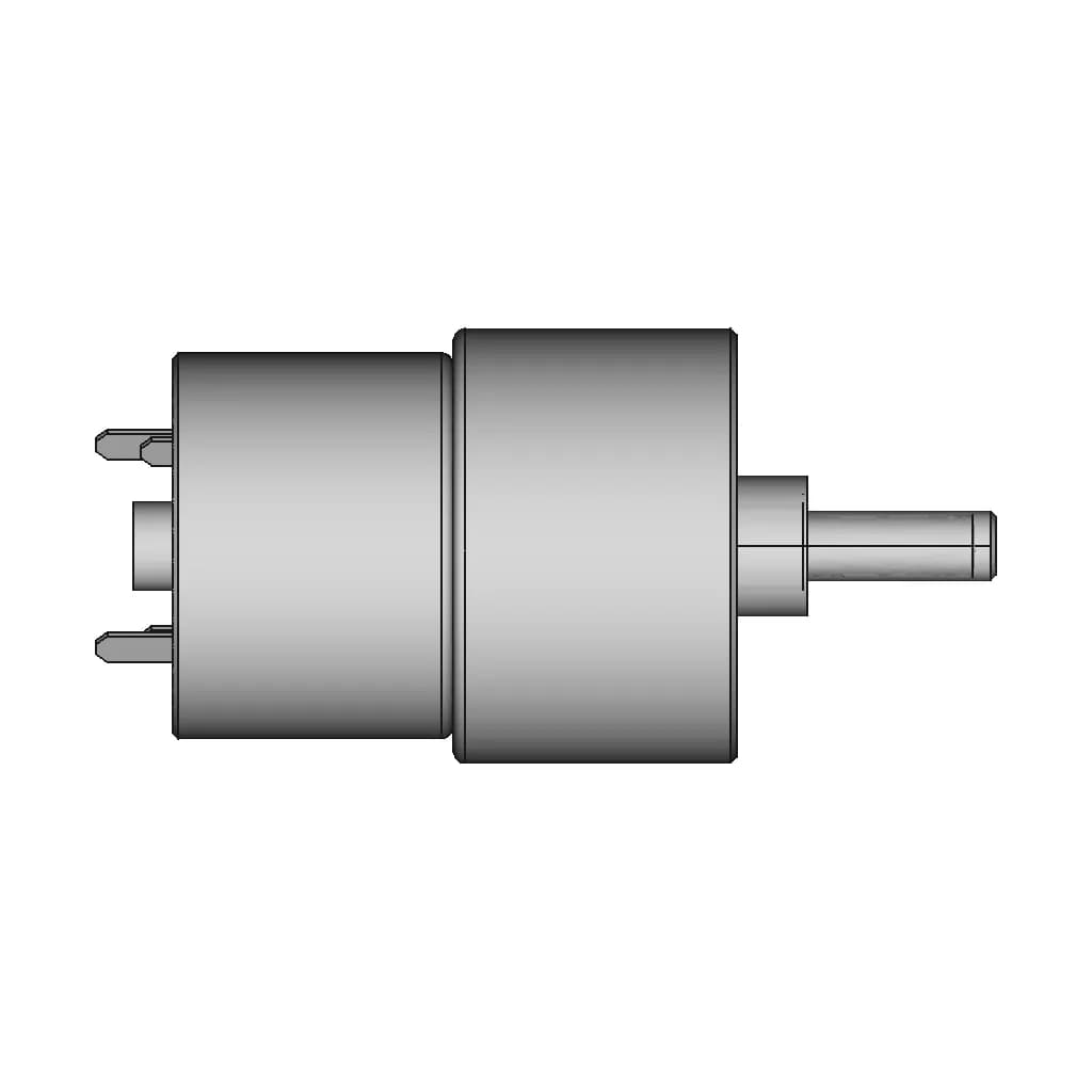 Geared Motor Mg373323 - Downloadable CAD Representation_0_270_degree_snapshot