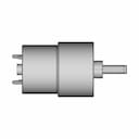 Geared Motor Mg373323 - Downloadable CAD Representation_0_270_degree_snapshot