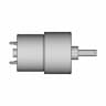 Geared Motor Mg373323 - Downloadable CAD Representation_0_270_degree_snapshot