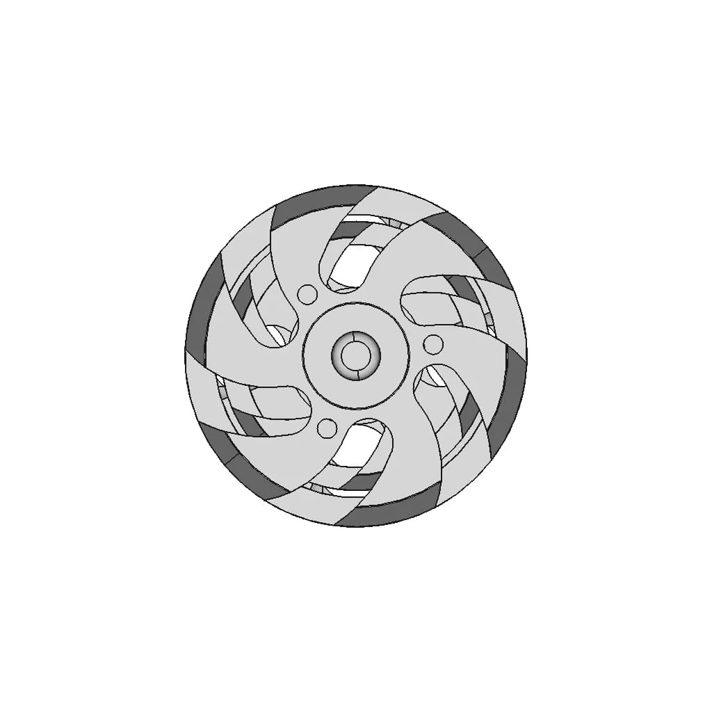 9Imod Brushless Motor G-Power Series D3536 1450 Kv - Standard Mechanical Component_0_0_degree_snapshot