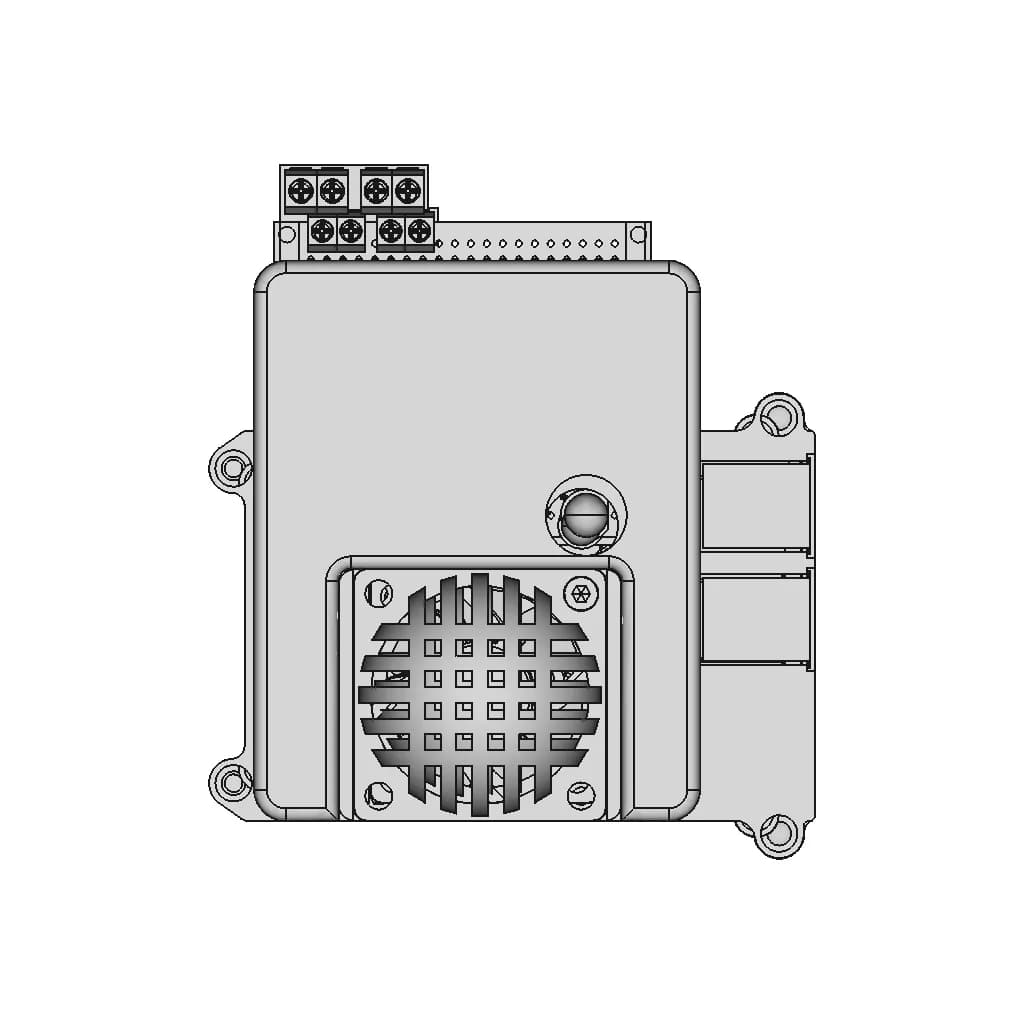 Rpi 2/3 Custom Case | High-Quality CAD Model_0_0_degree_snapshot