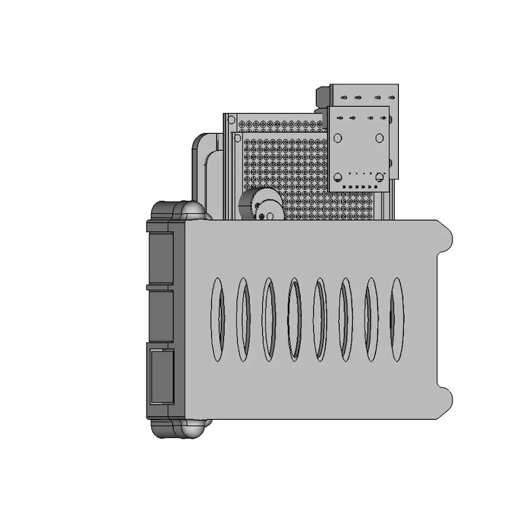Rpi 2/3 Custom Case | High-Quality CAD Model