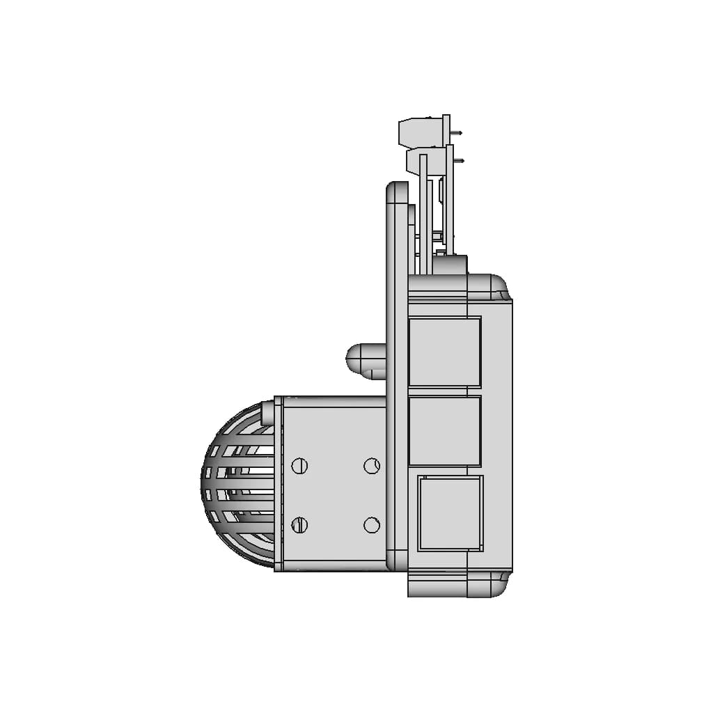 Rpi 2/3 Custom Case | High-Quality CAD Model_0_90_degree_snapshot