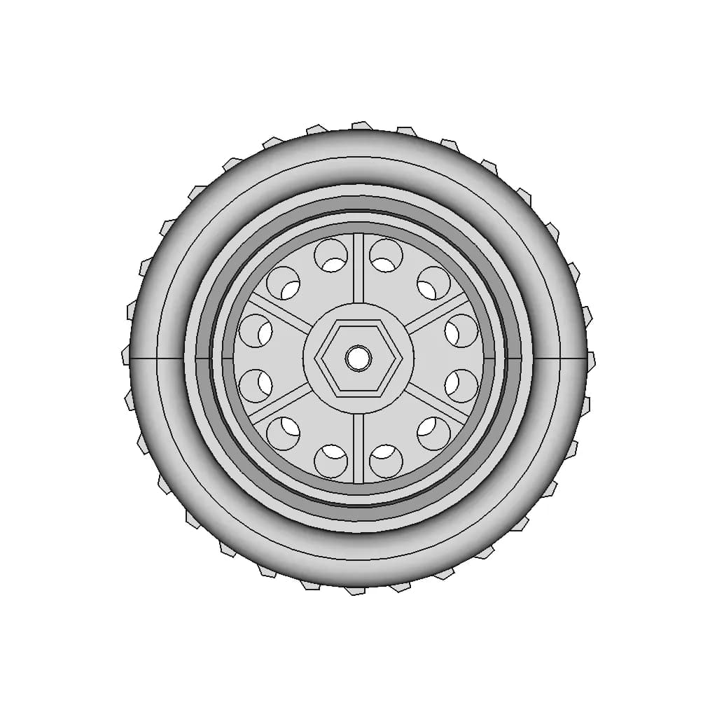 Rc Wheel 72Mm | 3D Engineering Design File_0_90_degree_snapshot