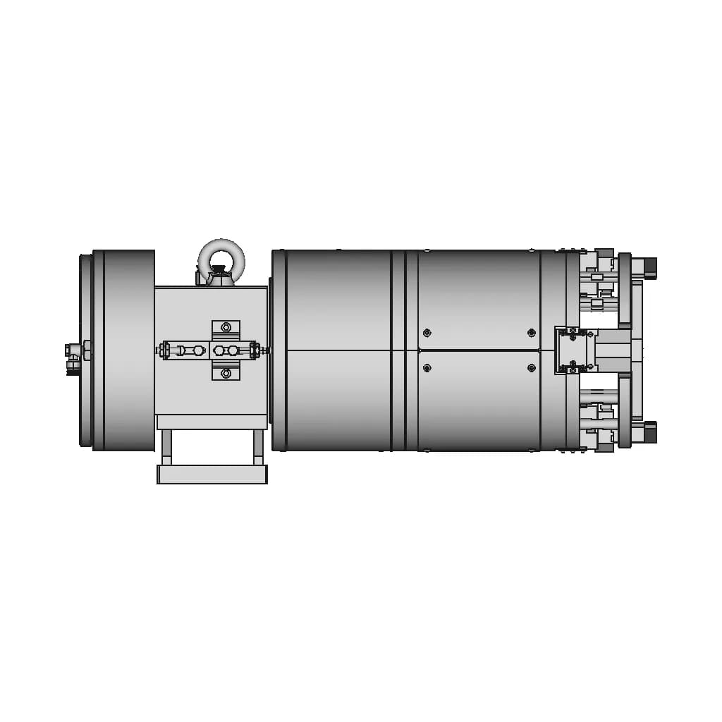 Pneumatic Clamp For Laser Pipe Cutter - Downloadable CAD Representation_0_270_degree_snapshot