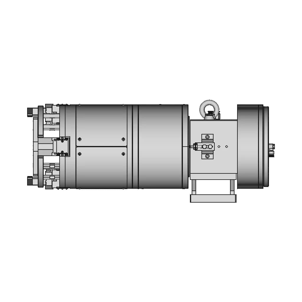 Pneumatic Clamp For Laser Pipe Cutter - Downloadable CAD Representation_0_90_degree_snapshot