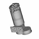 Pneumatic Clamp For Laser Pipe Cutter - Downloadable CAD Representation_60_30_degree_snapshot