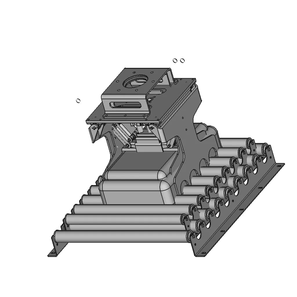 Bag Palletizing Gripper- One Cylinder-V3 | 3D Engineering Design File_60_30_degree_snapshot