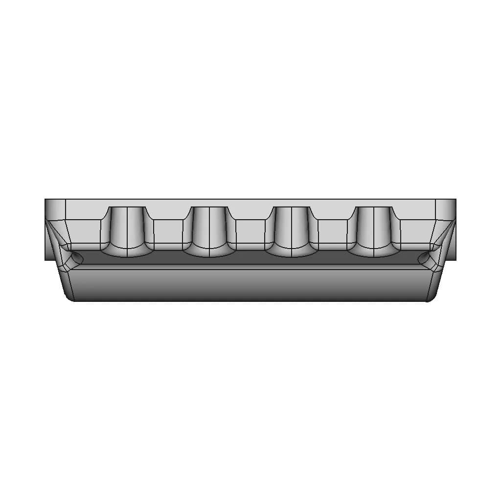 V6 Engine Lower Block - Standard Mechanical Component_0_0_degree_snapshot