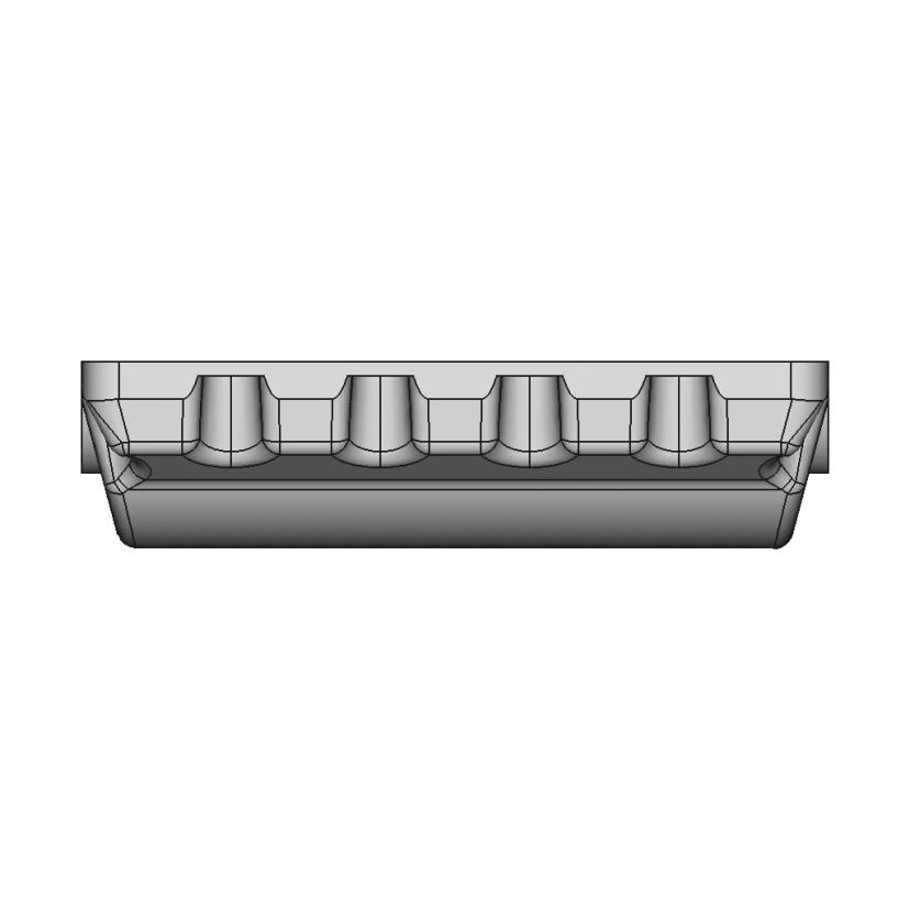 V6 Engine Lower Block - Standard Mechanical Component