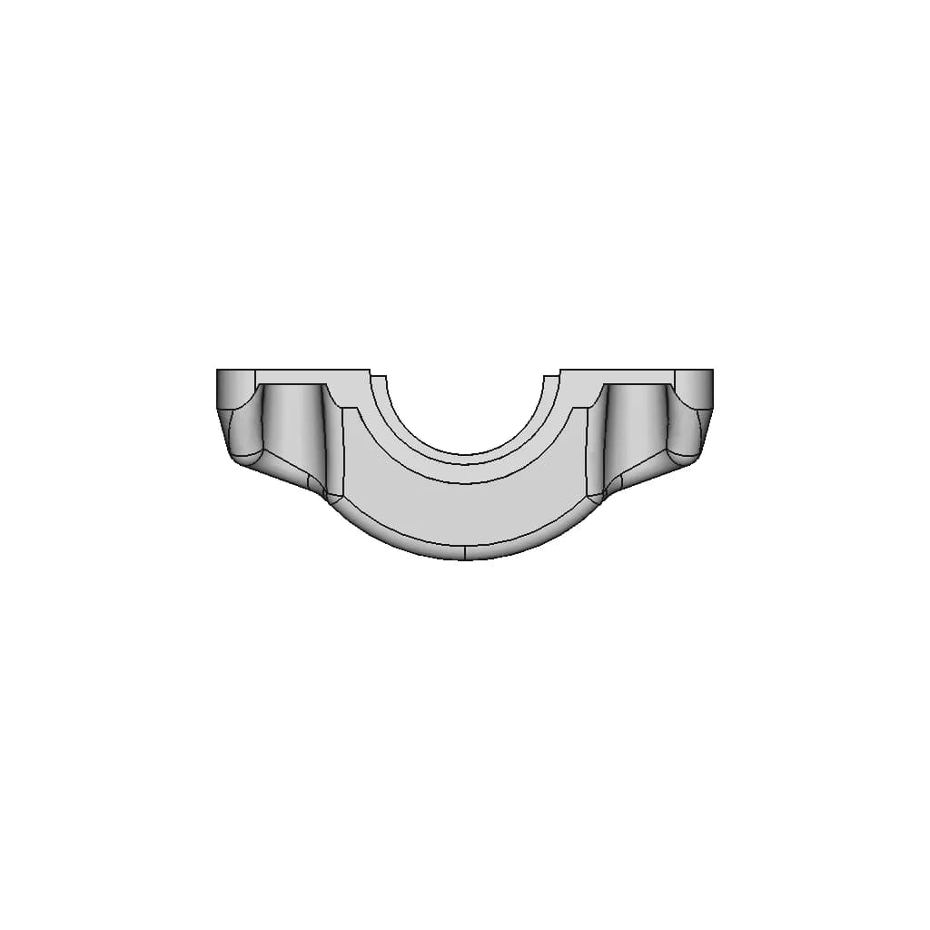 V6 Engine Lower Block - Standard Mechanical Component_0_90_degree_snapshot