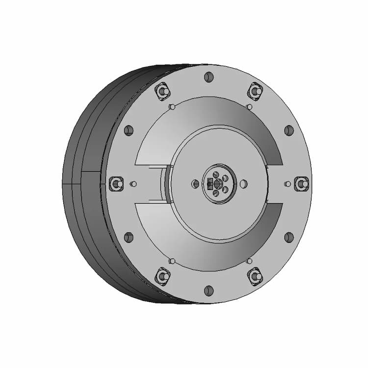 Split-Ring Compound Epicyclic Planetary Gearbox - Downloadable CAD Representation