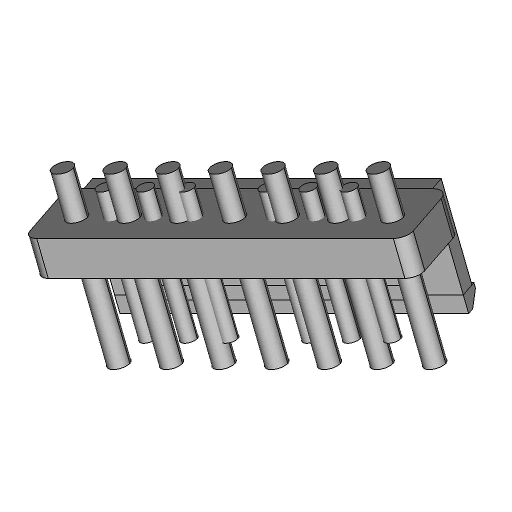 Conector Hae 7 - Downloadable CAD Representation_60_30_degree_snapshot