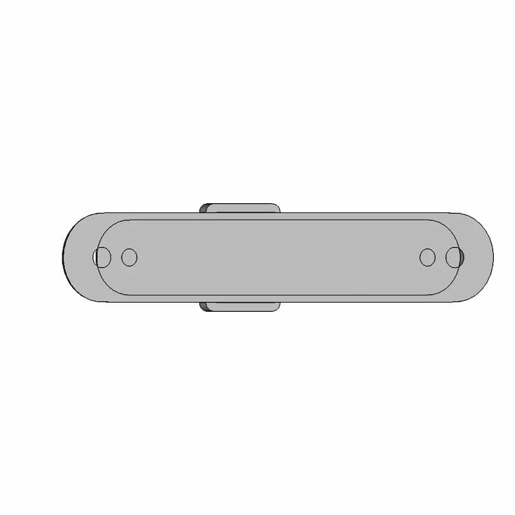 Realsense D455 2020 Profile Mount - Standard Mechanical Component