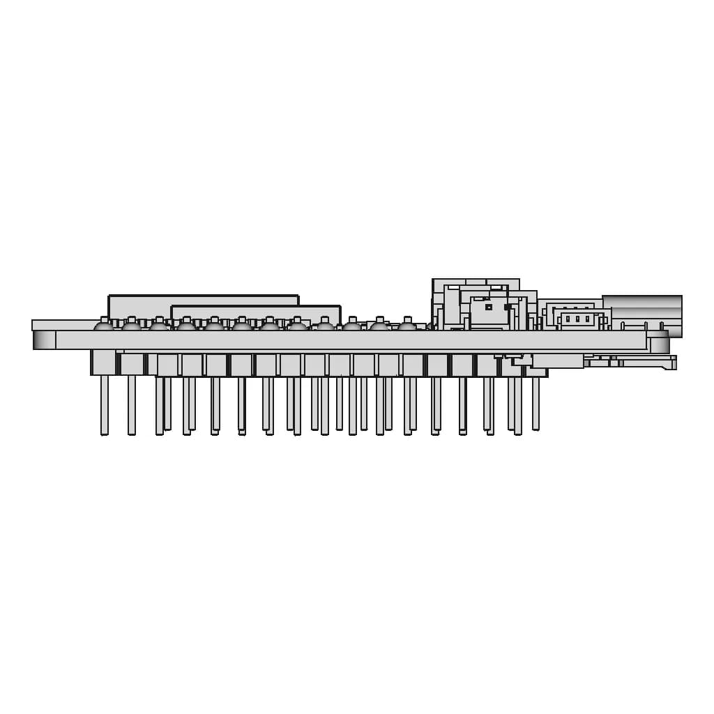 Sparkfun Thing Plus Esp32-C6 - Downloadable CAD Representation_0_270_degree_snapshot
