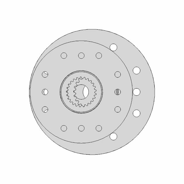 Gobilda Plastic Servo Hub Black Ftc Gobilda® | 3D Engineering Design File