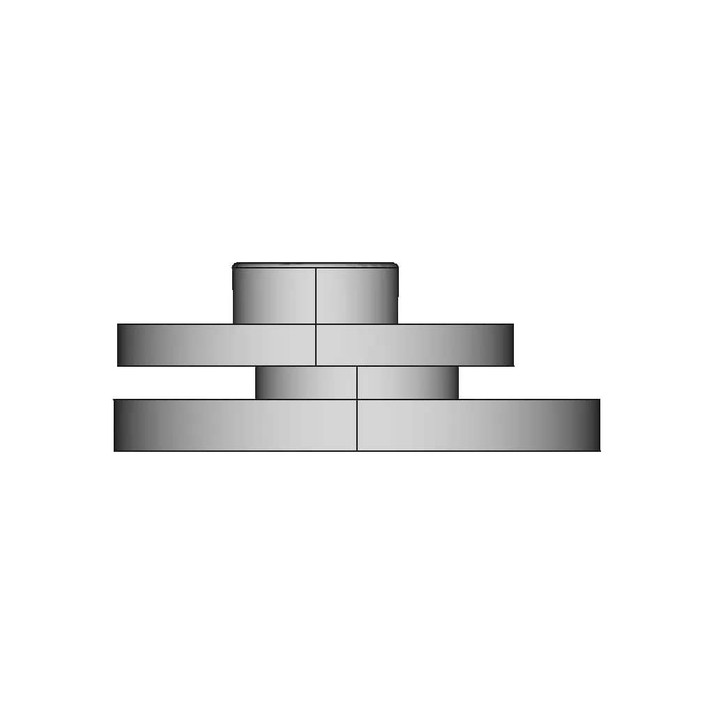 Gobilda Plastic Servo Hub Black Ftc Gobilda® | 3D Engineering Design File_90_0_degree_snapshot