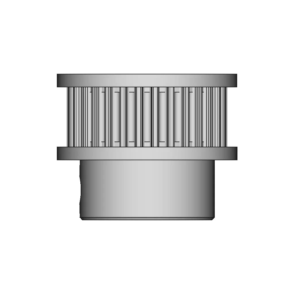 Gt2 Pulley 30 Teeth / 36 Teeth / 40 Teeth / 60 Teeth | High-Quality CAD Model_270_0_degree_snapshot