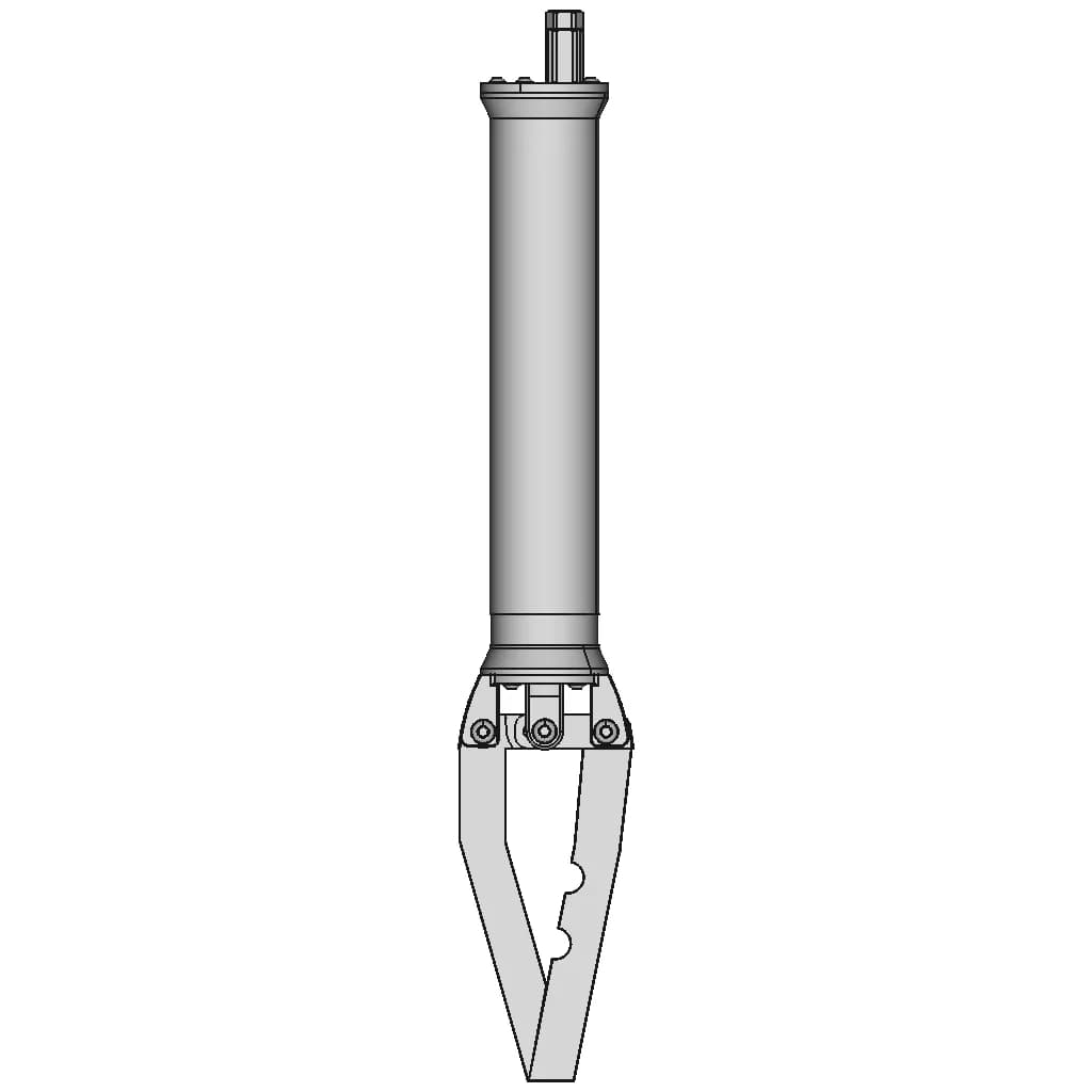 Newton Subsea Gripper Tip Bluerov2 - Downloadable CAD Representation_270_0_degree_snapshot