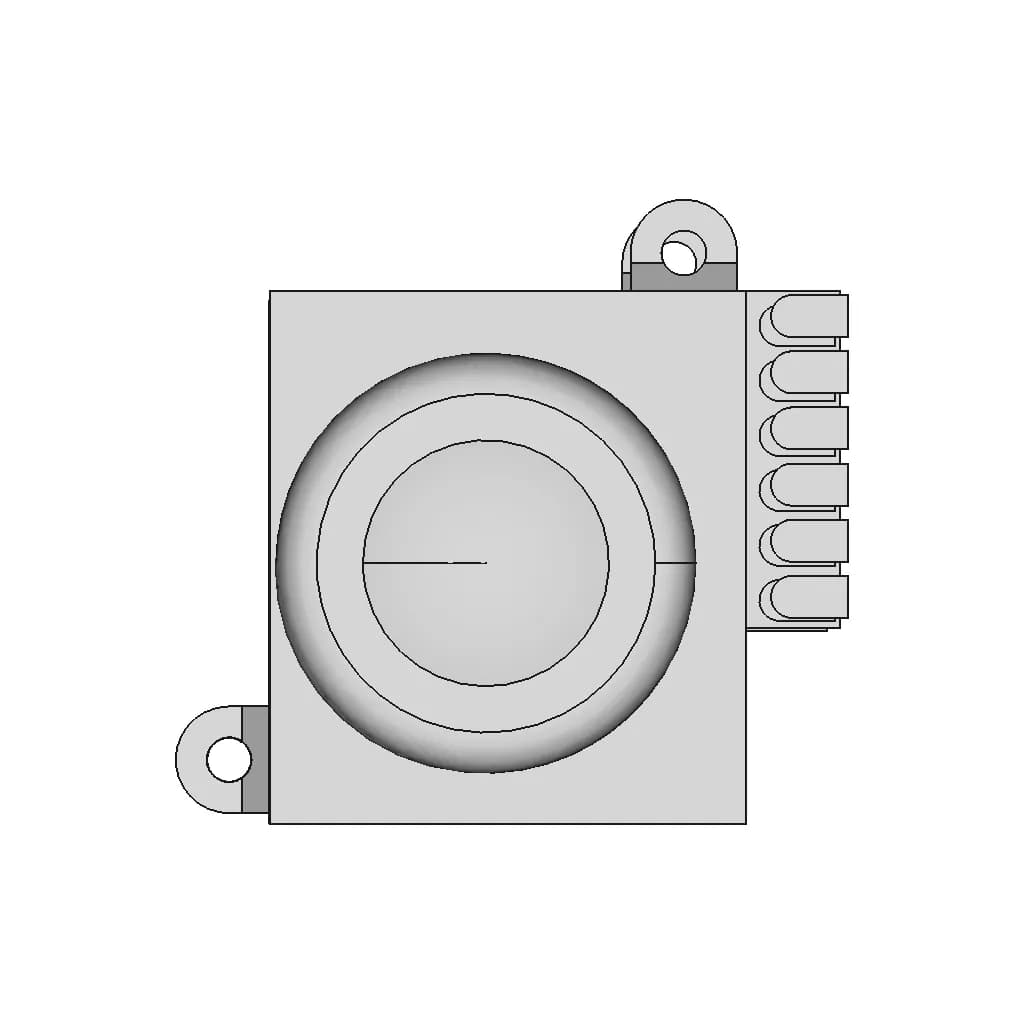 Jp19-012 Adafruit Joycon Style Joystick - Downloadable CAD Representation_0_0_degree_snapshot
