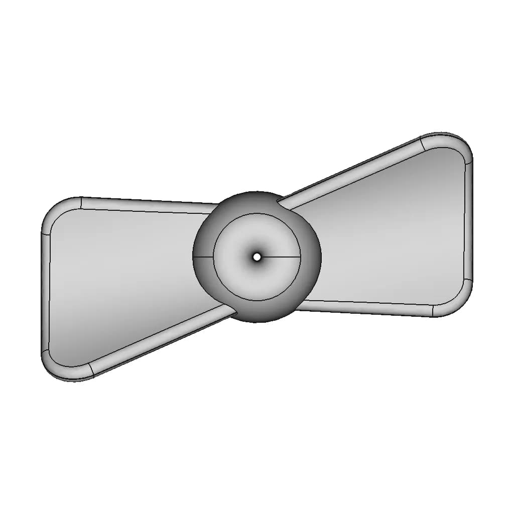 Hélice Motor Dc Arduino - Downloadable CAD Representation_0_0_degree_snapshot