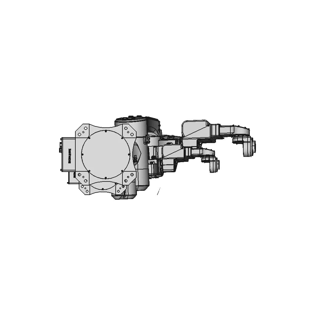 Borunte Brtirph1210A 6 - Downloadable CAD Representation_90_0_degree_snapshot