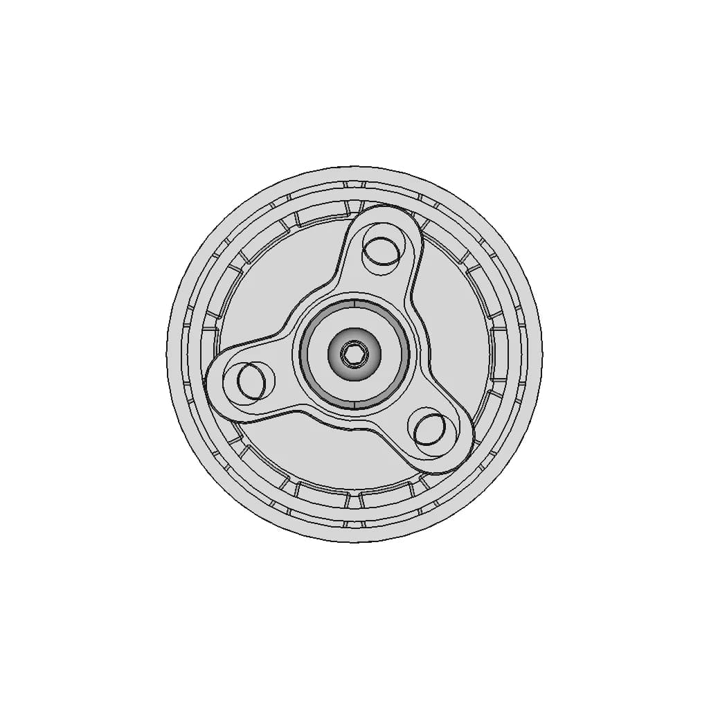 Repeat 2004 Direct Drive 150G Motor - Standard Mechanical Component_90_0_degree_snapshot