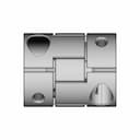 Coupler 6.35Mm To 8 Mm - Standard Mechanical Component_0_90_degree_snapshot