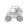 Vehicle Wheel Chassis - Step File - Downloadable CAD Representation_0_0_degree_snapshot