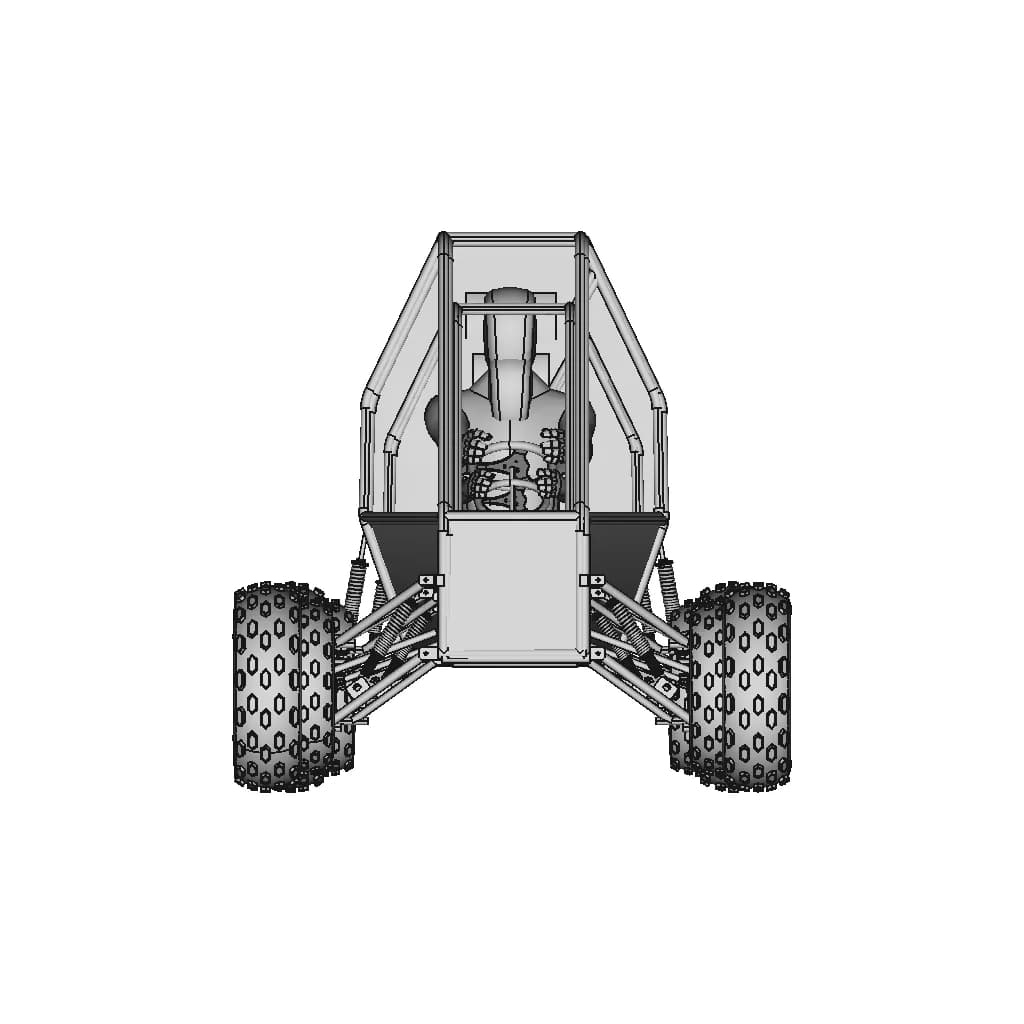 Vehicle Wheel Chassis - Step File - Downloadable CAD Representation_0_270_degree_snapshot