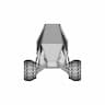Vehicle Wheel Chassis - Step File - Downloadable CAD Representation_0_90_degree_snapshot