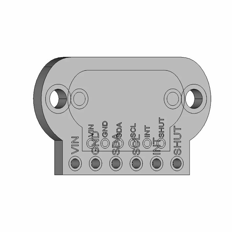 Tof400Cc Distance Sensor | 3D Engineering Design File