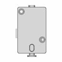 Creality Ender 3 V3 Filament Sensor - Downloadable CAD Representation_0_0_degree_snapshot