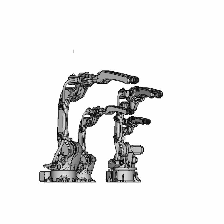 Qjar Industrial Robot Qjr6-2000H & Qjr6-1400H | 3D Engineering Design File